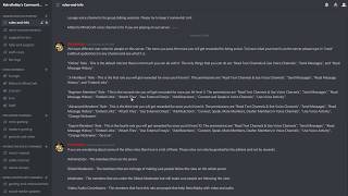 RetroRobby's Community Lounge (Showing the Channels) - Discord Server