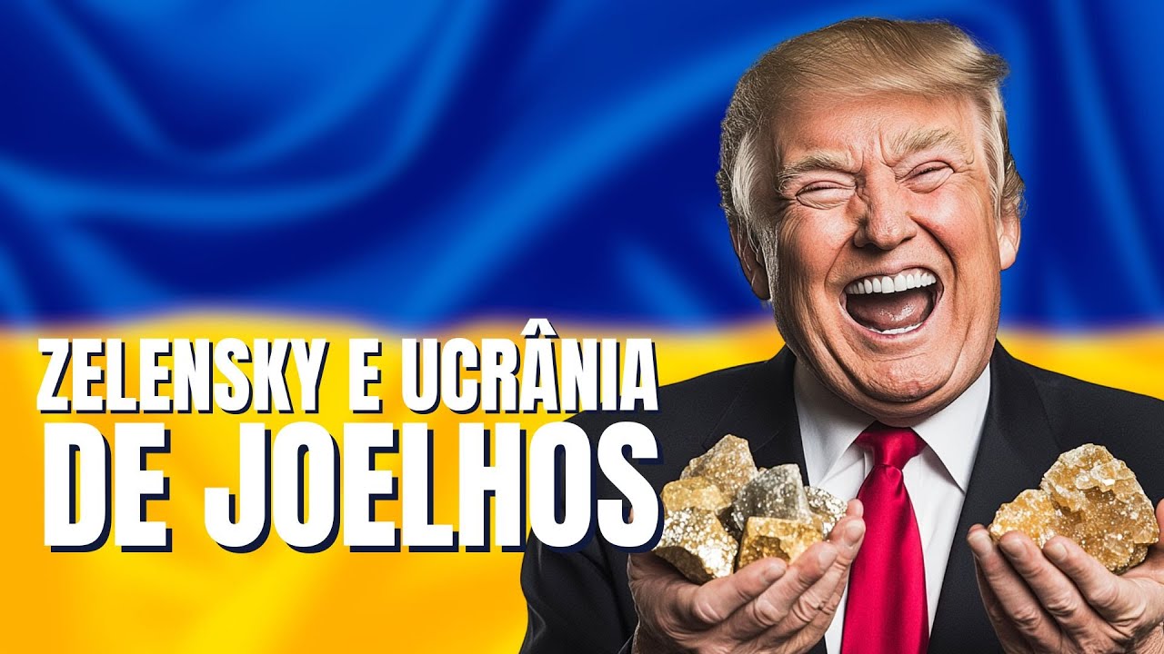 AO VIVO | Trump compra a Ucrânia e vai LIMPAR os minerais raros? Fake news sobre Gaza! #ep3