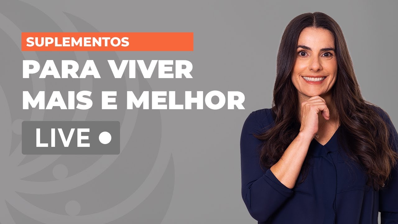 SUPLEMENTOS PARA VIVER MAIS E MELHOR! | A ciência da longevidade
