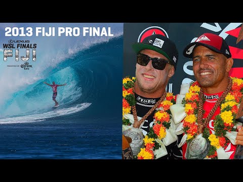 Kelly Slater vs Mick Fanning - Final at firing Cloudbreak 2013 Fiji Pro | Lexus WSL Finals Fiji
