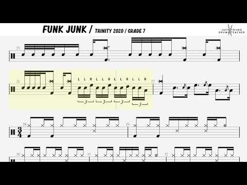 Funk Junk - Trinity Drums 2020 Grade 7