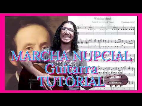 Marcha nupcial - GUITARRA tutorial | mendelssohn | Wedding march * link descarga material GRATIS!