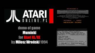 Muminki - Atari XL/XE game (demo)