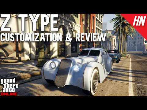 GTA Online - Truffade Z Type Customization