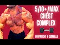 💪 The Best Bodyweight & Dumbbells Chest Workout | BJ Gaddour Bodybuilding Muscle Gain Pecs Home Gym