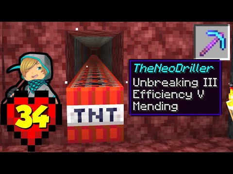 Let's Play Hardcore Minecraft Episode 34 | Netherite Movie