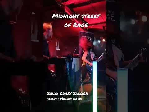 Midnight street of Rage live at Rock n'eat, Lyon, France #music #synthwave #metal #industrial