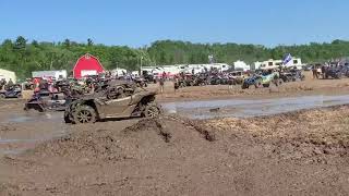 preview picture of video '2019 mud nationals quadna Mountain front flip on Can-Am turbo'