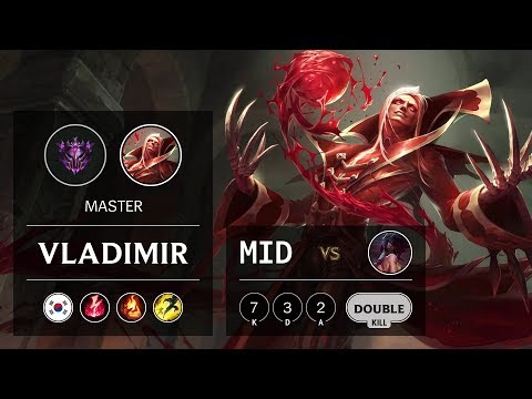 Vladimir Mid vs Akali - KR Master Patch 9.16