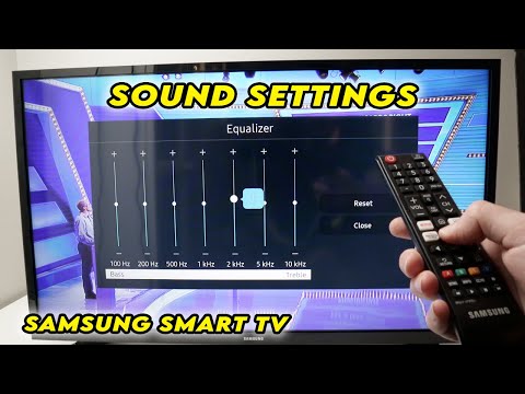 How to Change Sound Settings on Samsung Smart TV