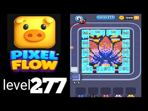 Pixel Flow Level 277 Walkthrough
