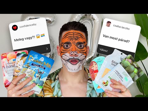 KIPRÓBÁLTAM AZ ÖSSZES JAPÁN ARCMASZKOT! 🇯🇵🐴 MOST MINDEN KIDERÜL! | KÉRDEZZ-FELELEK ✨