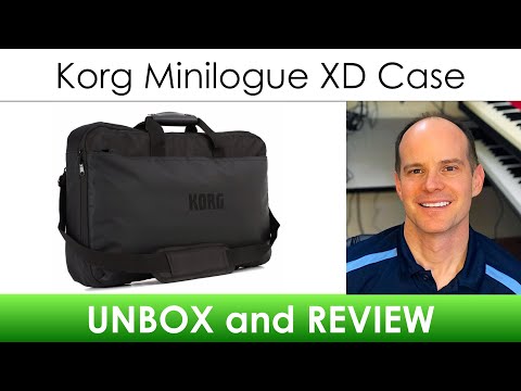 Korg Minilogue and Minilogue XD Case Unbox and Review
