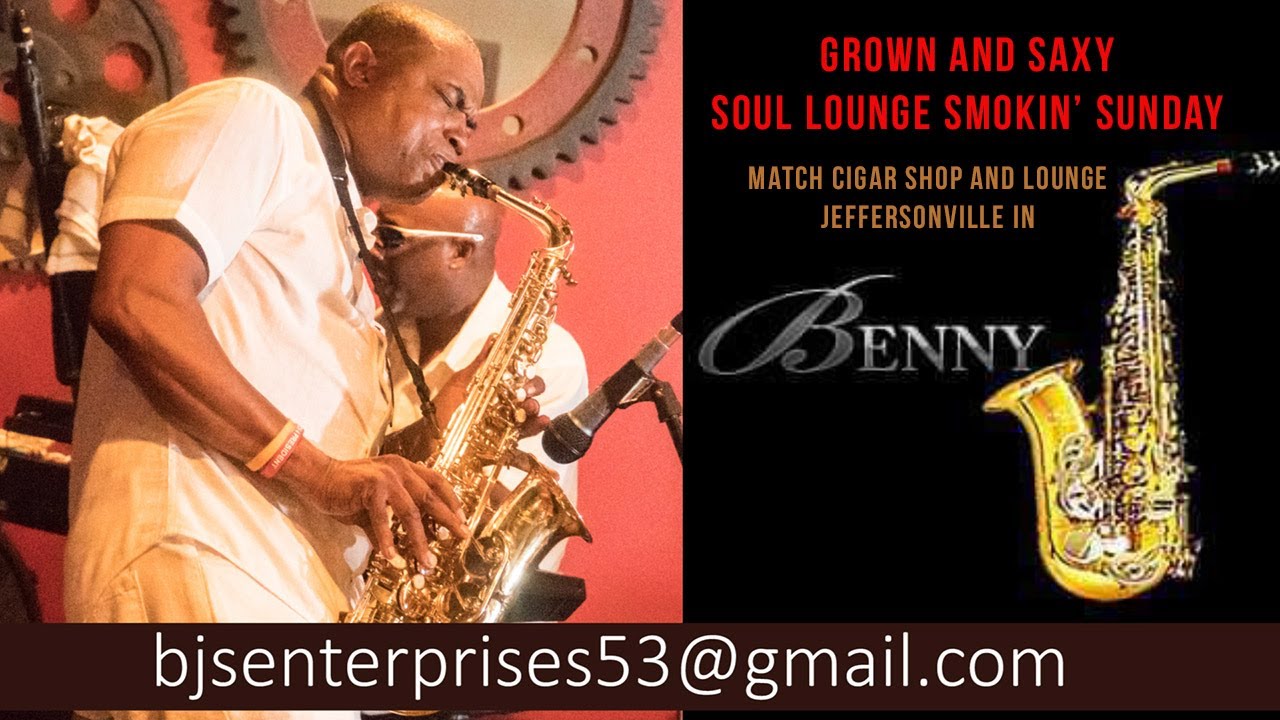 Bennie J Performs at the Grown and Saxy Soul Lounge Event