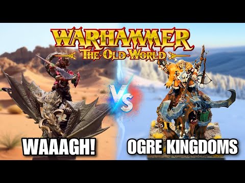 Warhammer: The Old World NARRATED Battle Report! Orcs & Goblins vs Ogre Kingdoms