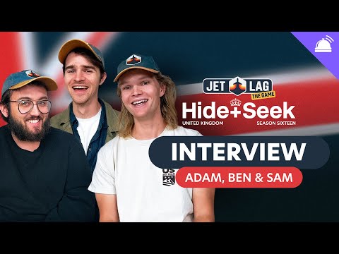 Jet Lag's Adam, Ben & Sam Talk Hide + Seek UK