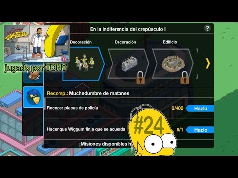 Los Simpson Springfield "Historia'20: Capítulo 24 - En la indiferencia del crepúsculo I" por Tony