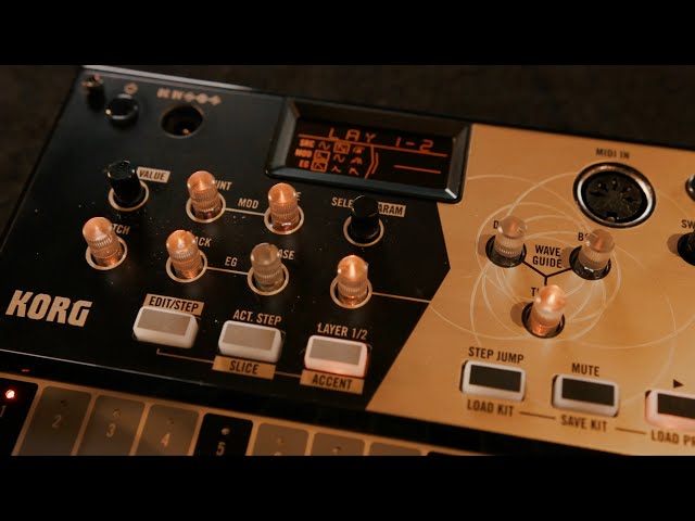 Video Teaser für KORG volca drum: Welcome to an infinitely expanding world of sound-design