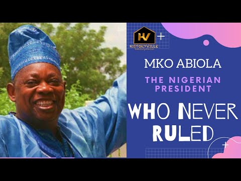 MKO Abiola: Der nigerianische Präsident, der nie regierte