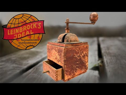 Old German coffee grinder Restoration ※ Leinbrock's Ideal