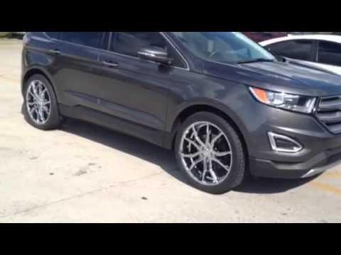 2014 Ford Edge 22" Rosso Icon 702 Chrome