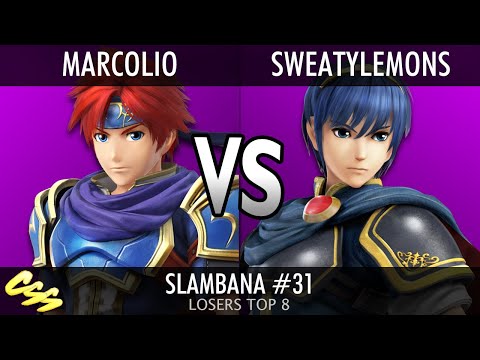 [Slambana #31] Losers Top 8: Marcolio (Roy) vs. SweatyLemons (Marth)