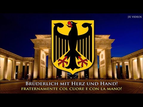 Inno Nazionale di Germania (DE/IT testo) - Anthem of Germany (Italian)