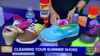 SMELLY SHOES? How to keep them clean and smelling good - Queen of Clean on TV