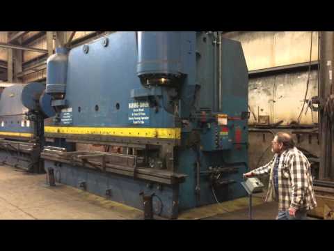 20 x 1000 Ton Pacific K1000 20 Hydraulic Press Brake