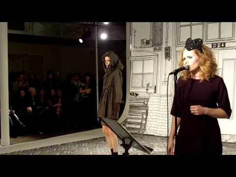 Peter Jensen F/W 2010 Presentation at New York Fashion Week feat Nina Persson of The Cardigans