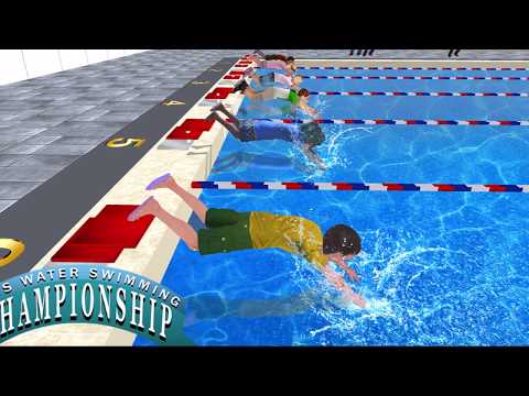 Kids Water Swimming Championship Video