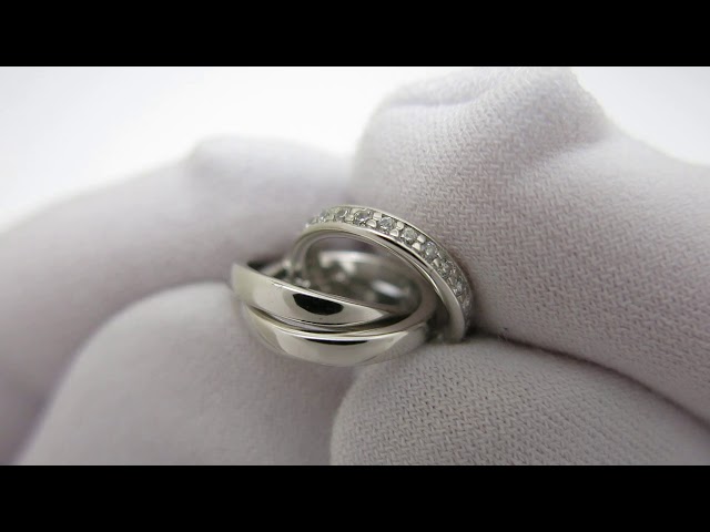 Срібні сережки "Трініті" сжх172 Відео огляд