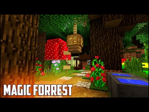 Insane Minecraft Magic House! Easy & Compact Survival Hobbit Home