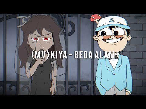 Kiya - BEDA ALAM ( Music Video )🎵 - KARTUN KOCAK DALANG PELO