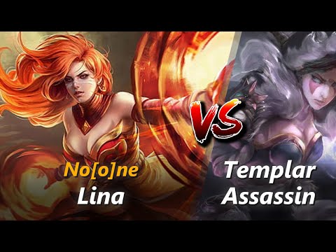 No[o]ne mid Lina vs Templar Assassin | First 10 minutes