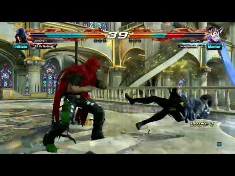 JIN VS Kunimitsu, LEARNING JINS HELLSWEEP THE HARD WAY