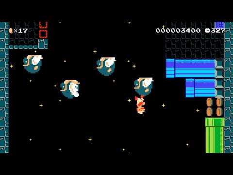 Eric's Super Mario Maker 2 Levels: Upside-Down Para-Beetles
