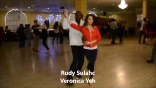 Rudy Sulahc & Veronica Yeh Social Dance at Mr. Mambo's MD