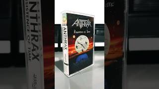 Download lagu Anthrax - Persistence of Time Cassette Tape 1990! #metal #rock #music #anthrax #cassette #shorts mp3