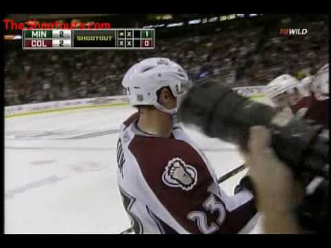 Colorado Avalanche (2) @ Minnesota Wild (3) Shootout October 21, 2009