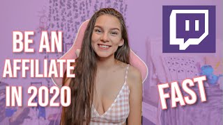 How I Became a Twitch Affiliate in Less Than 30 Days