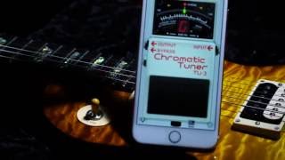 Video thumbnail for BOSS TUNER App by ファイヤーくす平成オヤジバンド