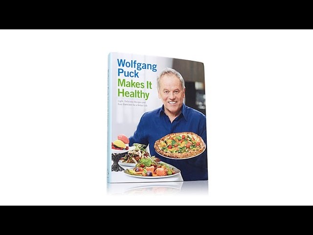 Vídeo relacionado con Wolfgang Puck Makes it Healthy: Light, Delicious Recipes and Easy Exercises for a Better Life