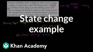 Change of State Example