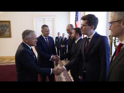 Belweder | Uroczystość złożenia listów uwierzytelniających