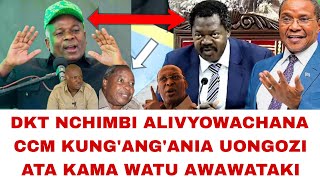 Download lagu DKT NCHIMBI ALIVYOWACHANA CCM KUNG'ANG'ANIA UONGOZI  NA WATU AWAWATAKI NA KUBAKI NA VINYONGO  mp3