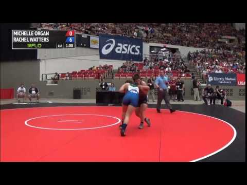 69kg r1, Rachel Watters, Gator OKCU vs Michelle Organ, Campbellsville