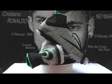 Nike Hypervenom Phantom II Hvit Sort Green