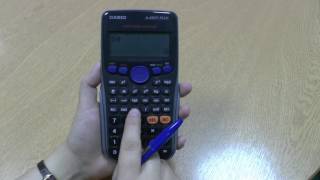 Calculator Tutorial 5: Brackets/parentheses on a scientific calculator