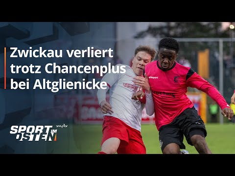 FSV Zwickau kehrt ohne Punkte von der VSG Altglienicke zurück | MDR aktuell 21:45 Uhr | MDR